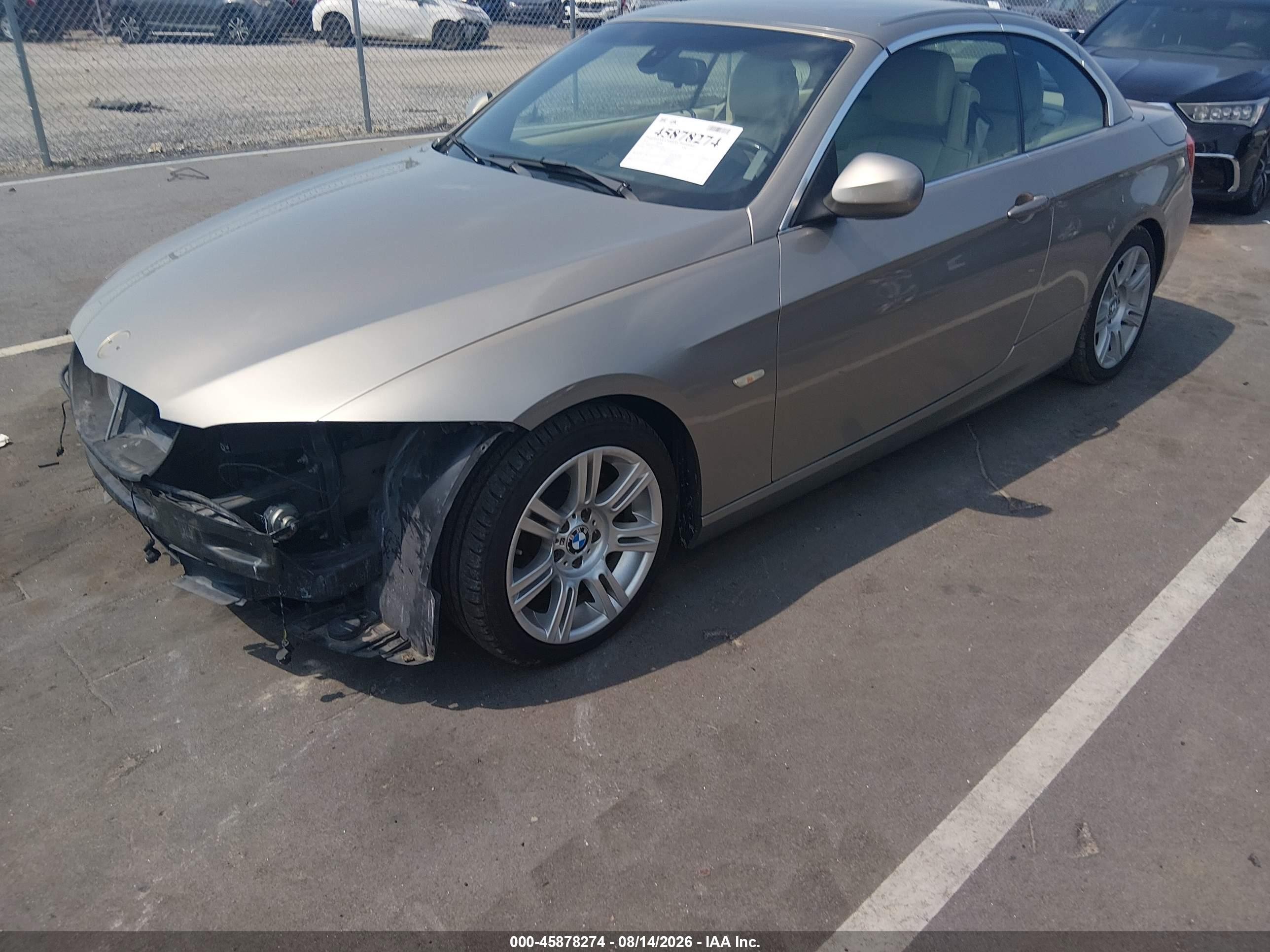 2011 Bmw 328i   Beige vin: WBADW7C53BE543233