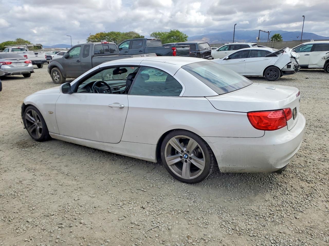 2011 Bmw 328 I Sulev White vin: WBADW7C53BE544155
