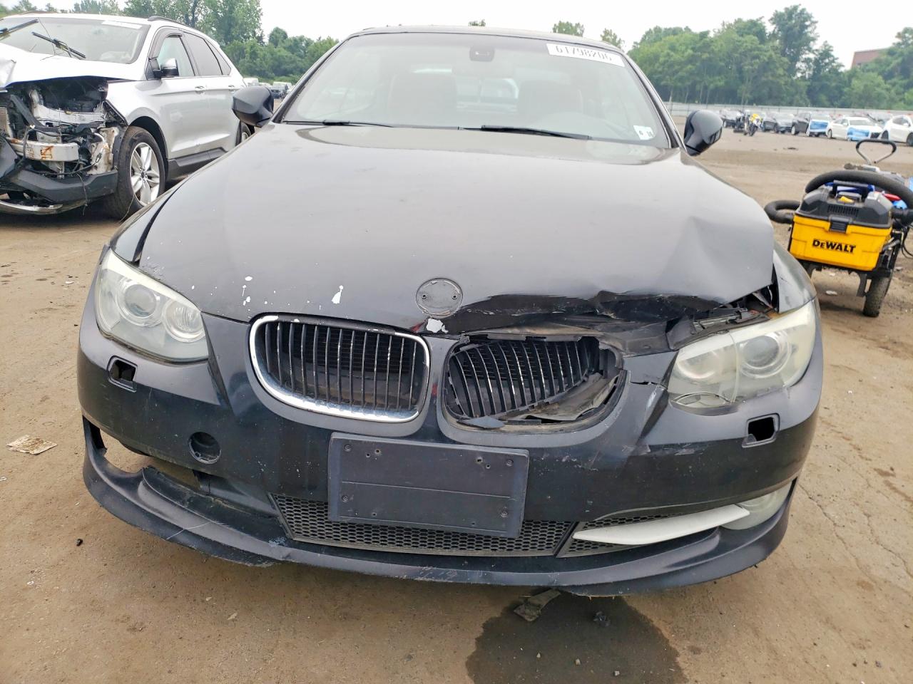 2011 Bmw 328 I Sulev Black vin: WBADW7C54BE726883