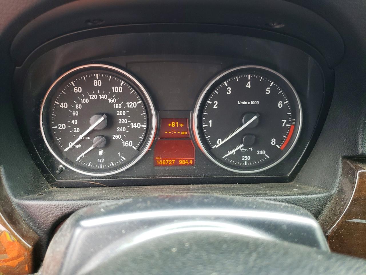 2011 Bmw 328 I Sulev Black vin: WBADW7C54BE726883