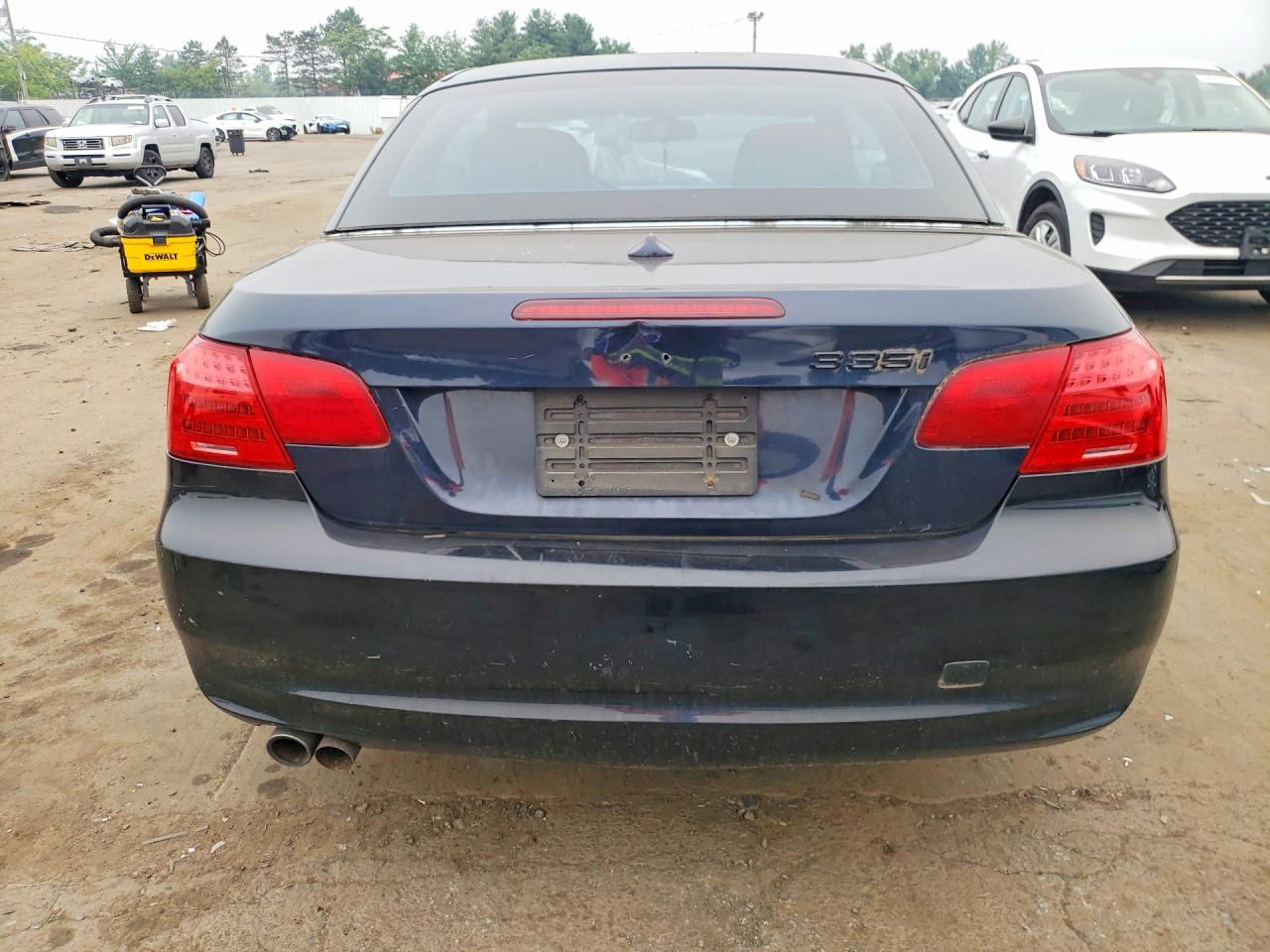 2011 Bmw 328 I Sulev Black vin: WBADW7C54BE726883