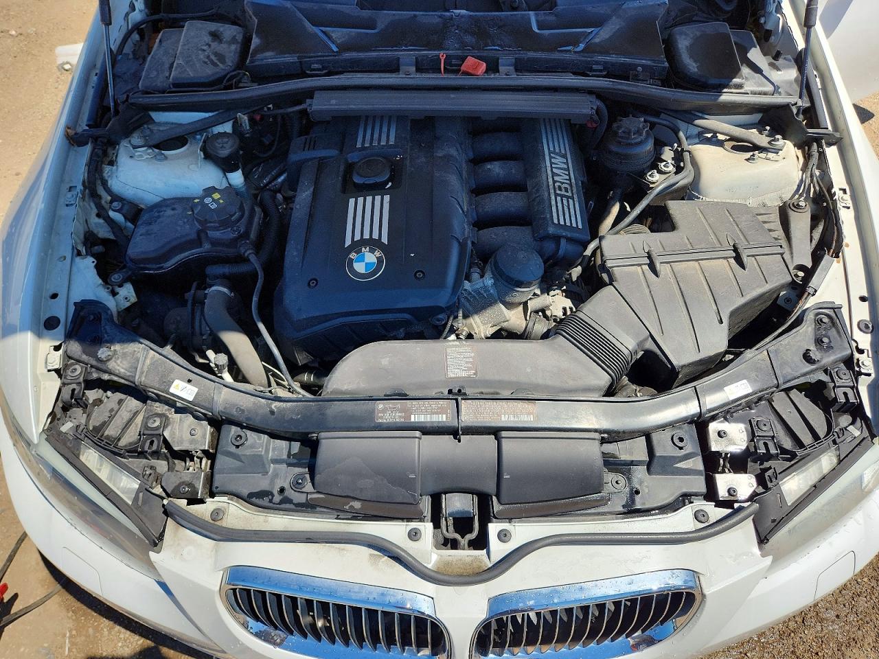 2012 Bmw 328 I Sulev Белый vin: WBADW7C54CE728327