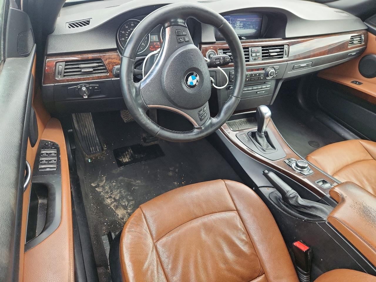 2012 Bmw 328 I Sulev Белый vin: WBADW7C54CE728327
