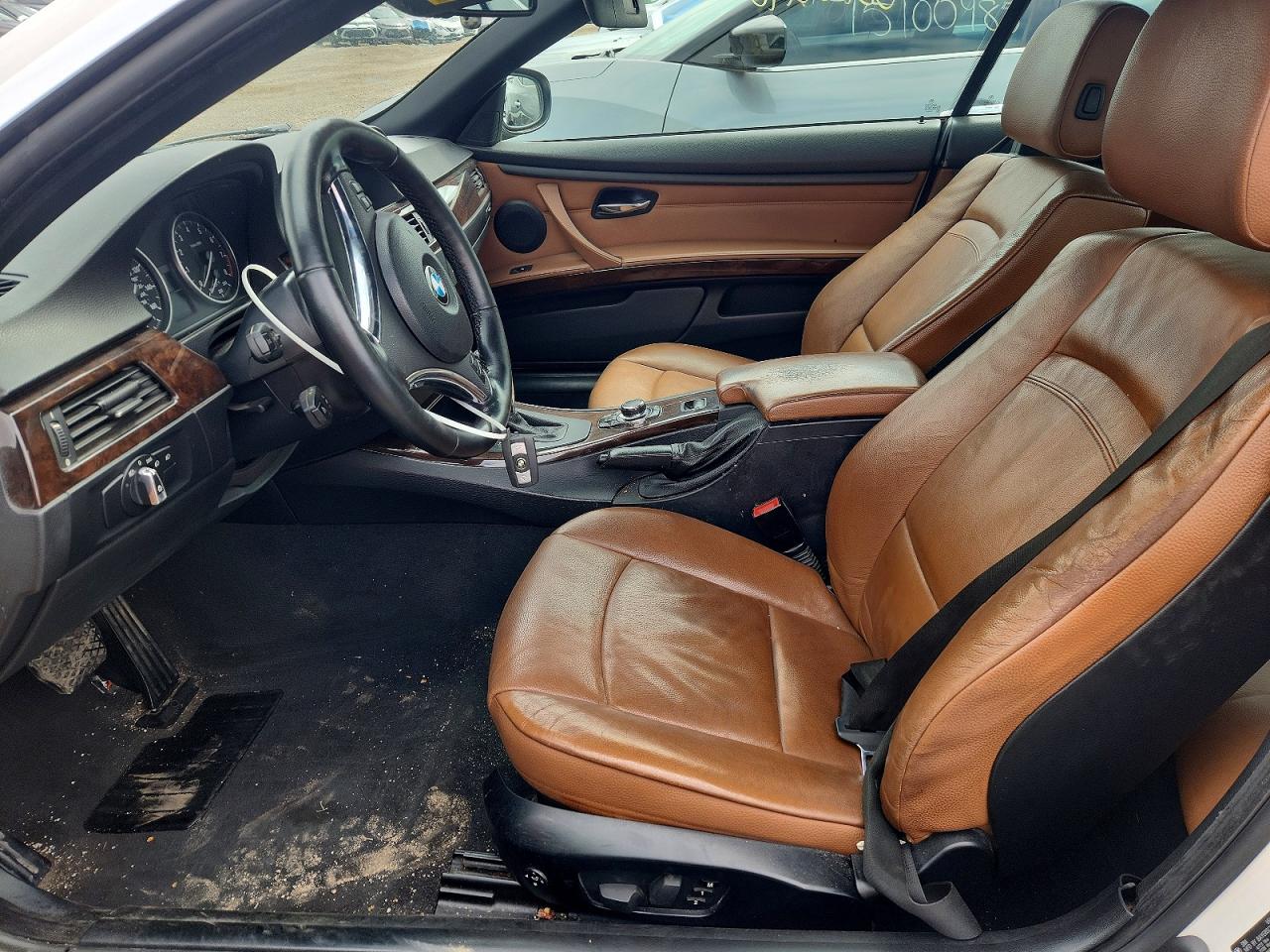 2012 Bmw 328 I Sulev Белый vin: WBADW7C54CE728327