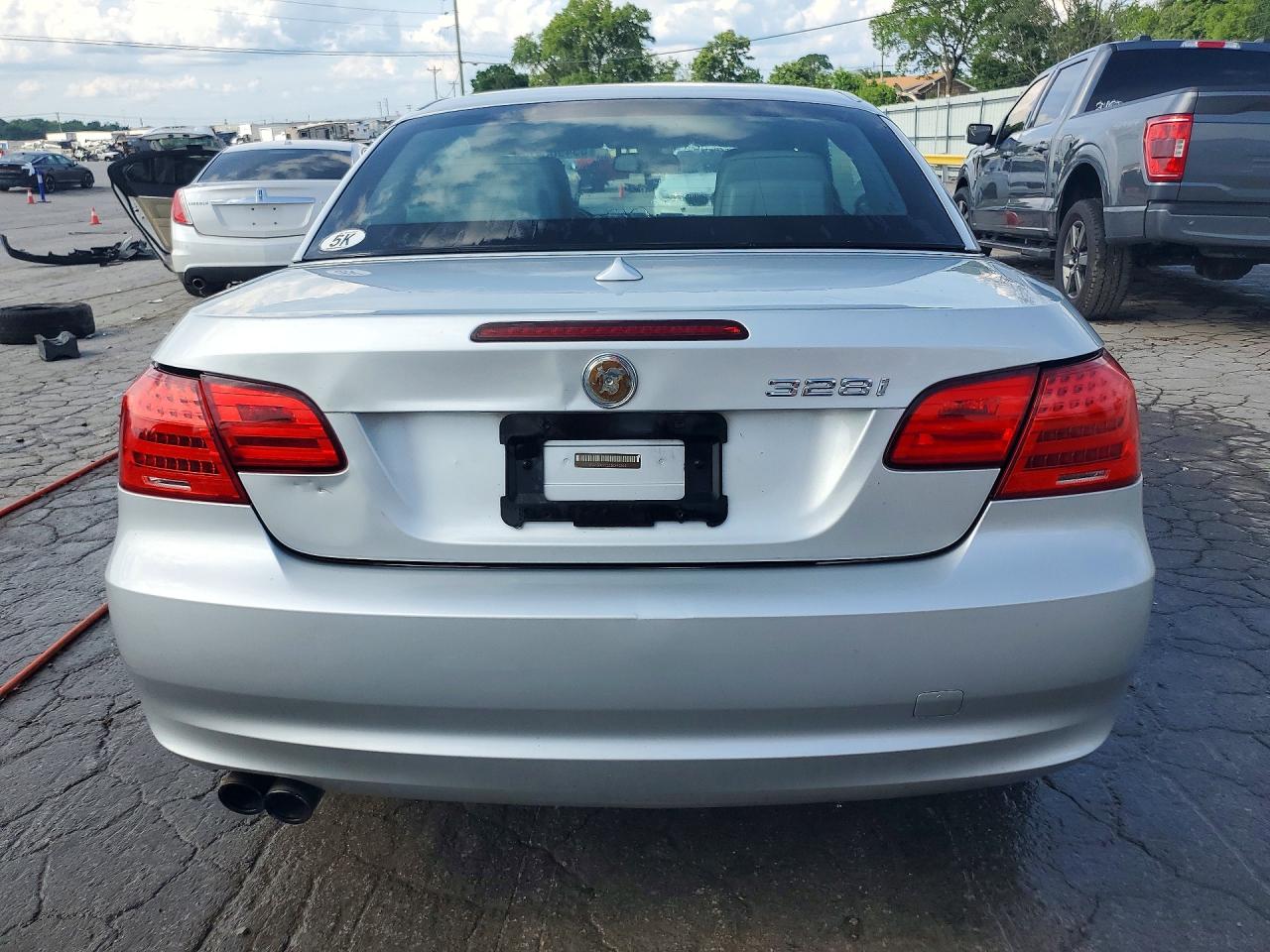 2011 Bmw 328 I Sulev Silver vin: WBADW7C55BE443568