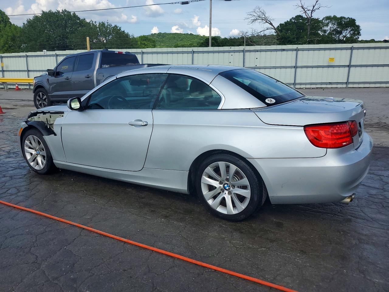 2011 Bmw 328 I Sulev Silver vin: WBADW7C55BE443568