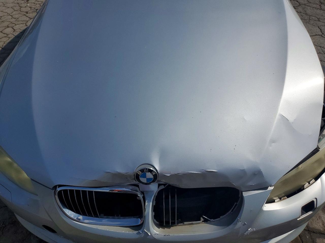 2011 Bmw 328 I Sulev Silver vin: WBADW7C55BE443568