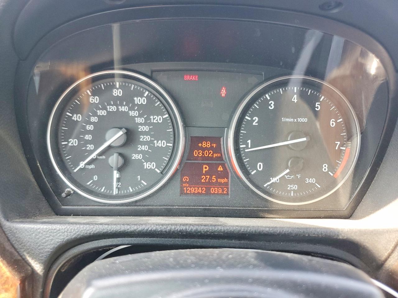 2011 Bmw 328 I Sulev Silver vin: WBADW7C55BE443568
