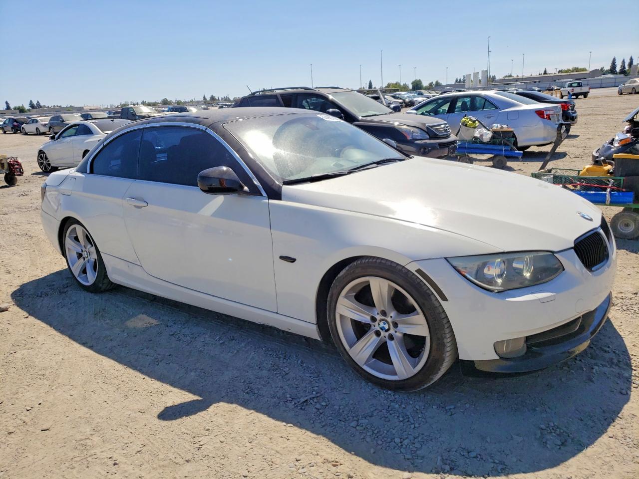 2011 Bmw 328 I Sulev White vin: WBADW7C55BE545226