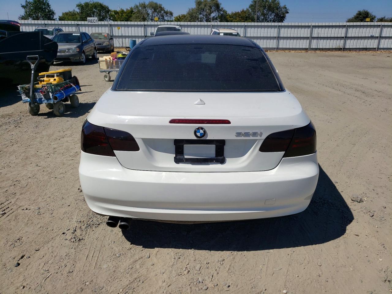 2011 Bmw 328 I Sulev White vin: WBADW7C55BE545226
