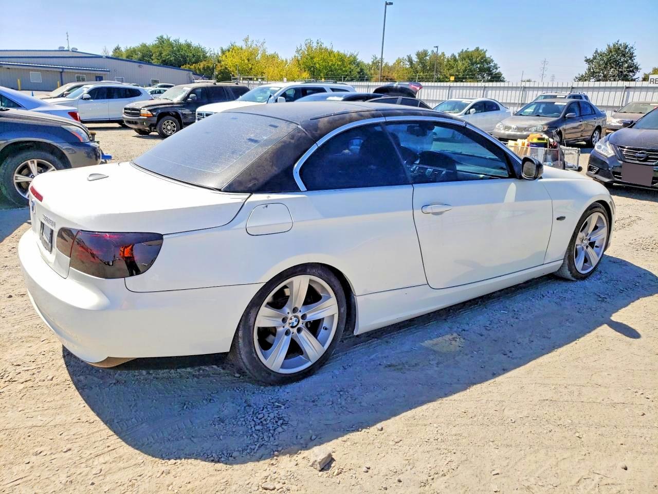 2011 Bmw 328 I Sulev White vin: WBADW7C55BE545226