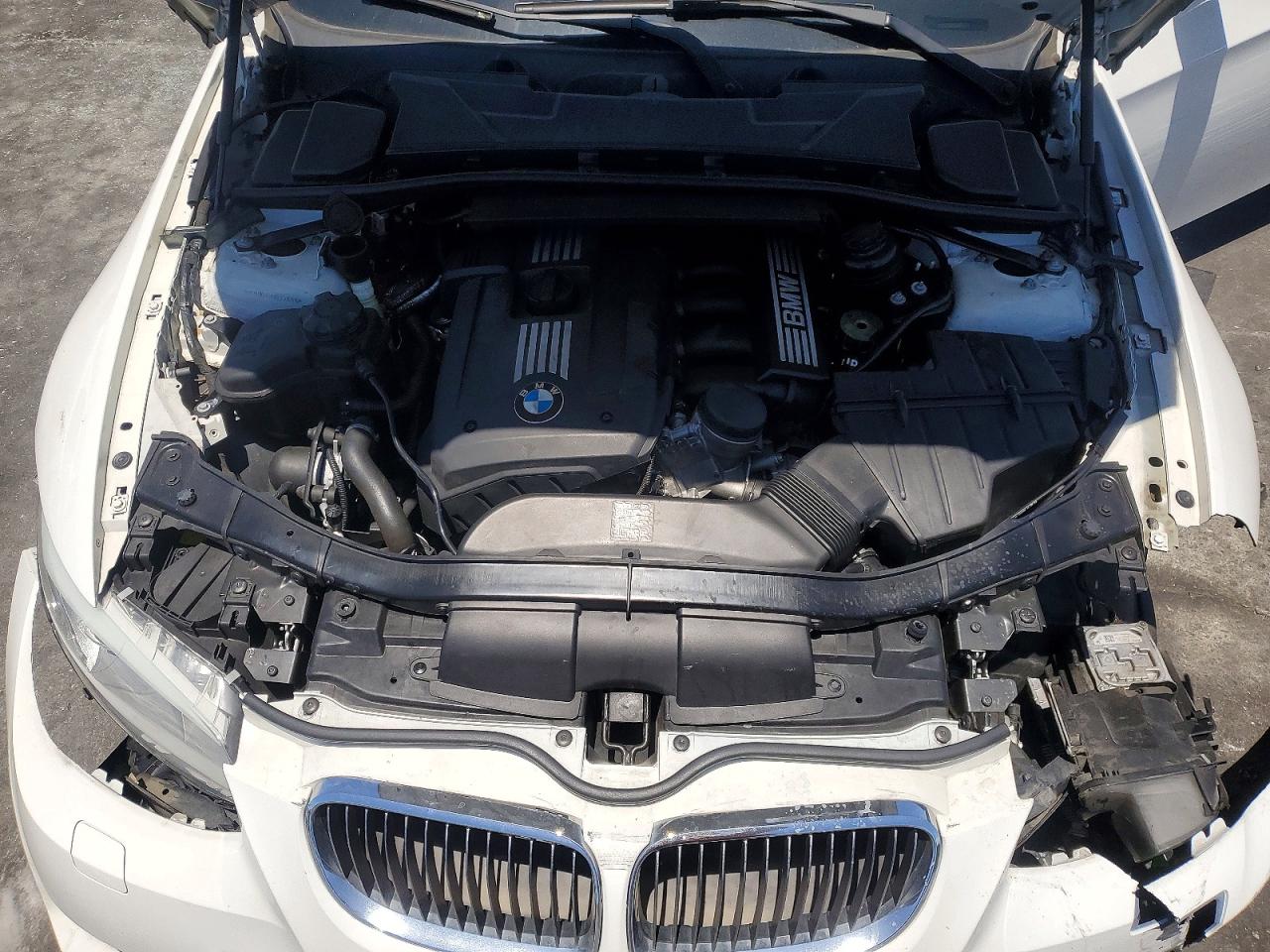 2013 Bmw 328 I Sulev White vin: WBADW7C55DE731741