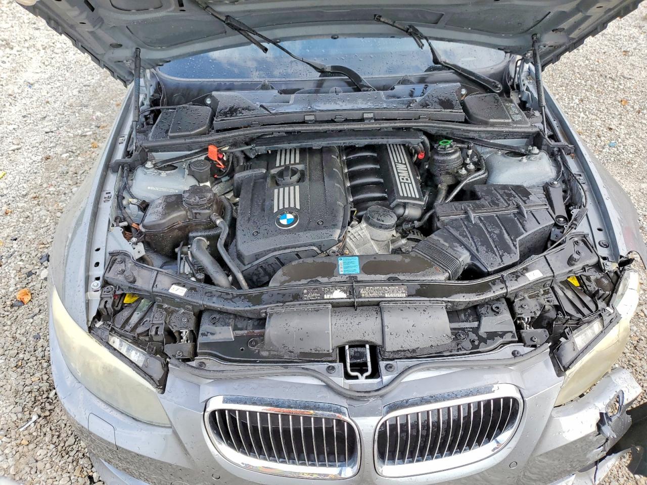 2011 Bmw 328 I Sulev Синий vin: WBADW7C56BE443689