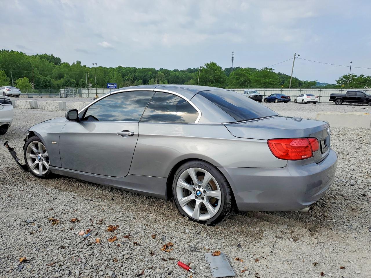 2011 Bmw 328 I Sulev Синий vin: WBADW7C56BE443689