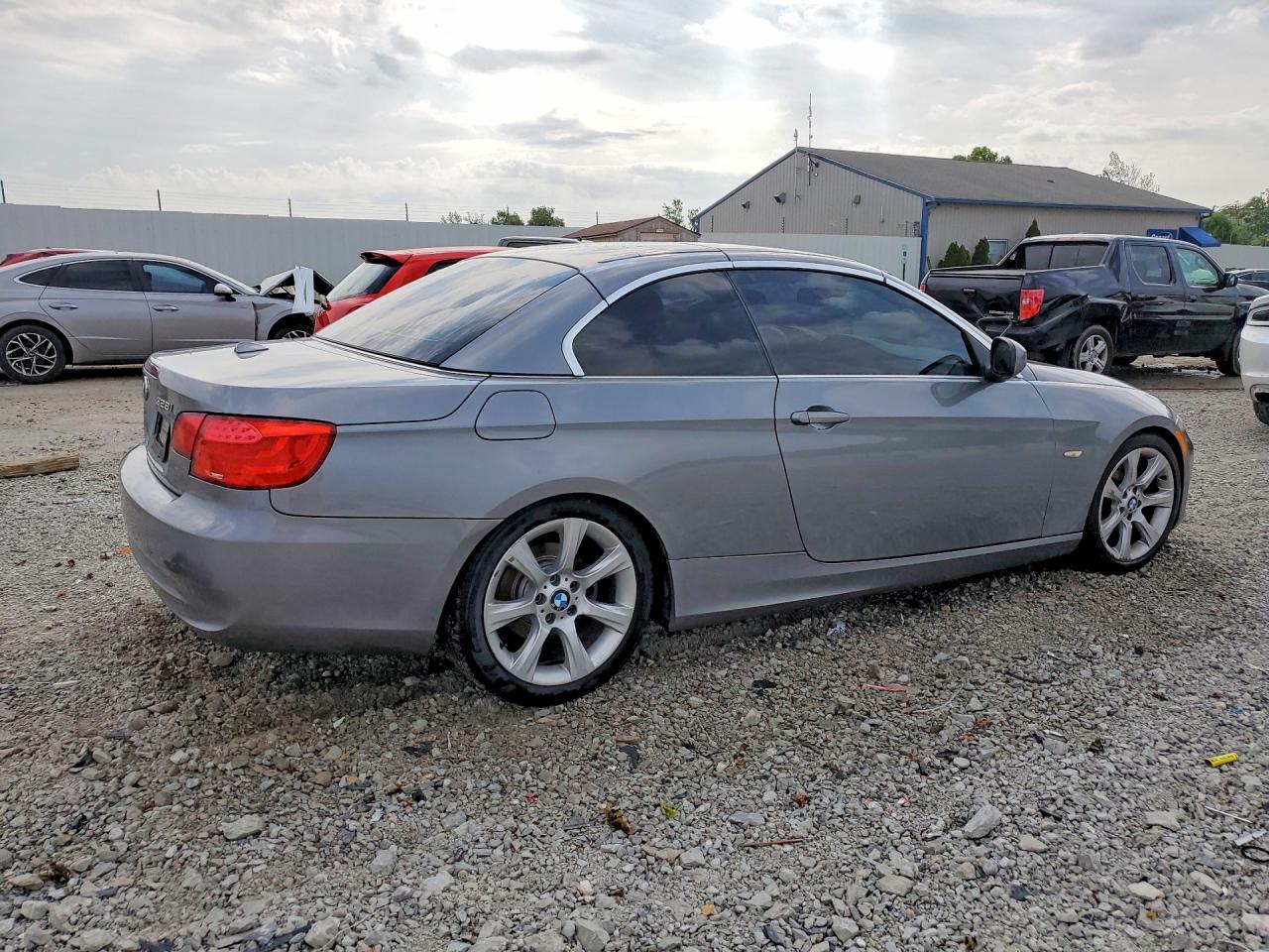 2011 Bmw 328 I Sulev Синий vin: WBADW7C56BE443689