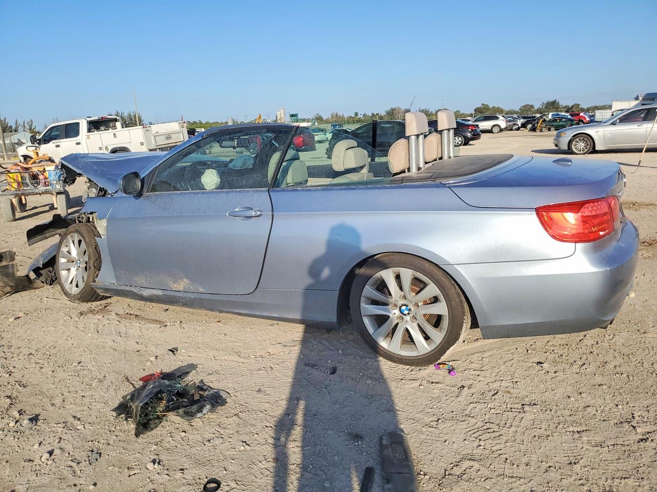2011 Bmw 328 I Sulev Silver vin: WBADW7C57BE439991