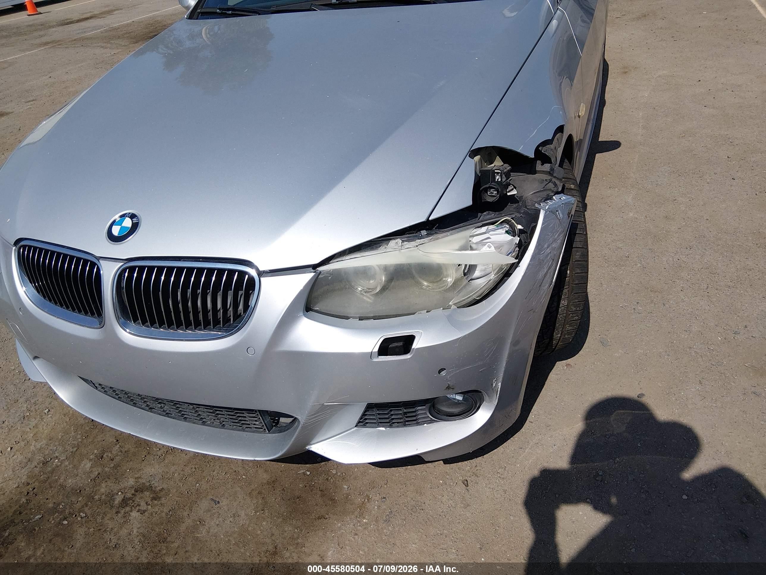 2011 Bmw 328i   Silver vin: WBADW7C57BE543185