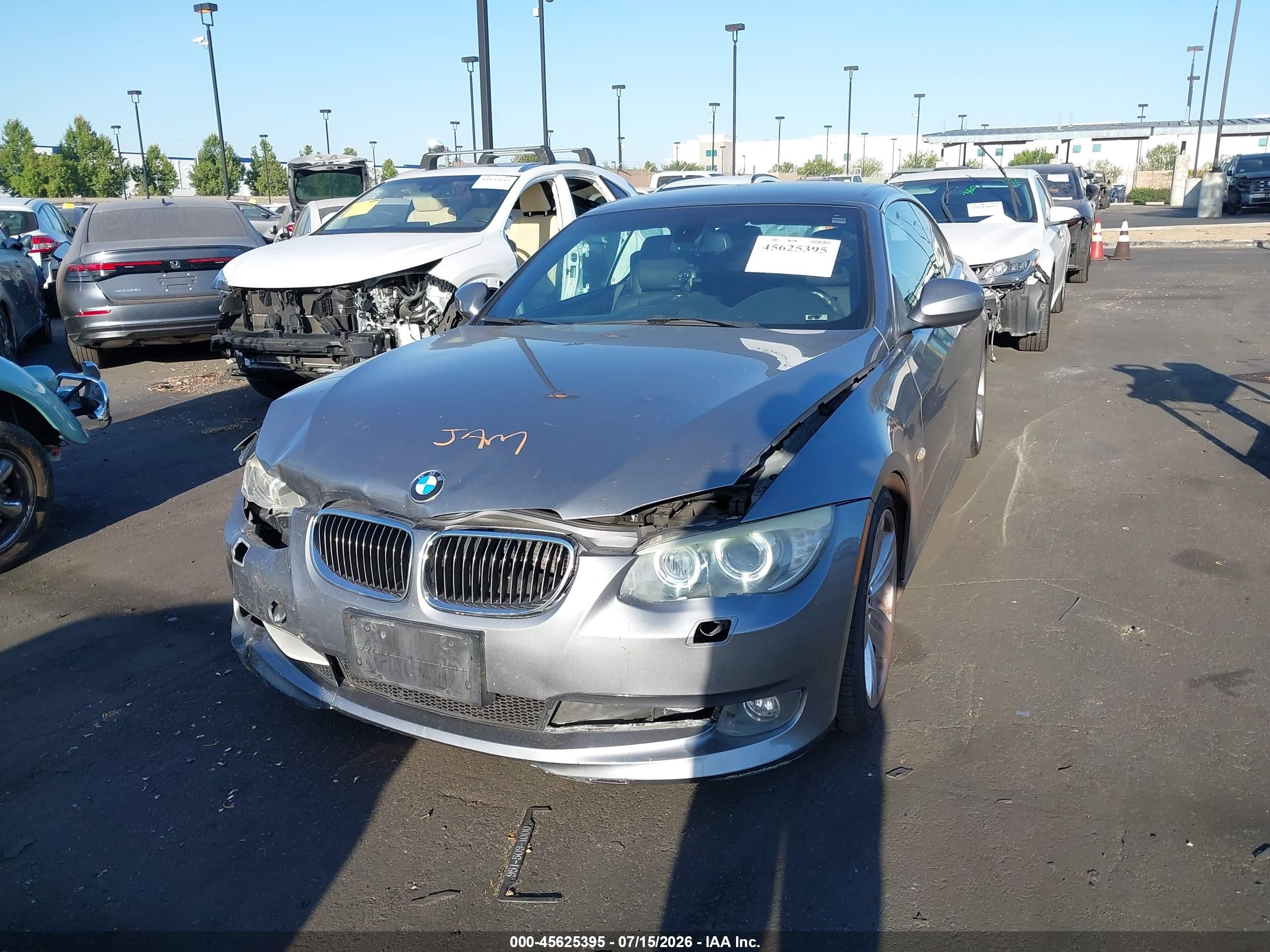 2011 Bmw 328i   Gray vin: WBADW7C58BE545236