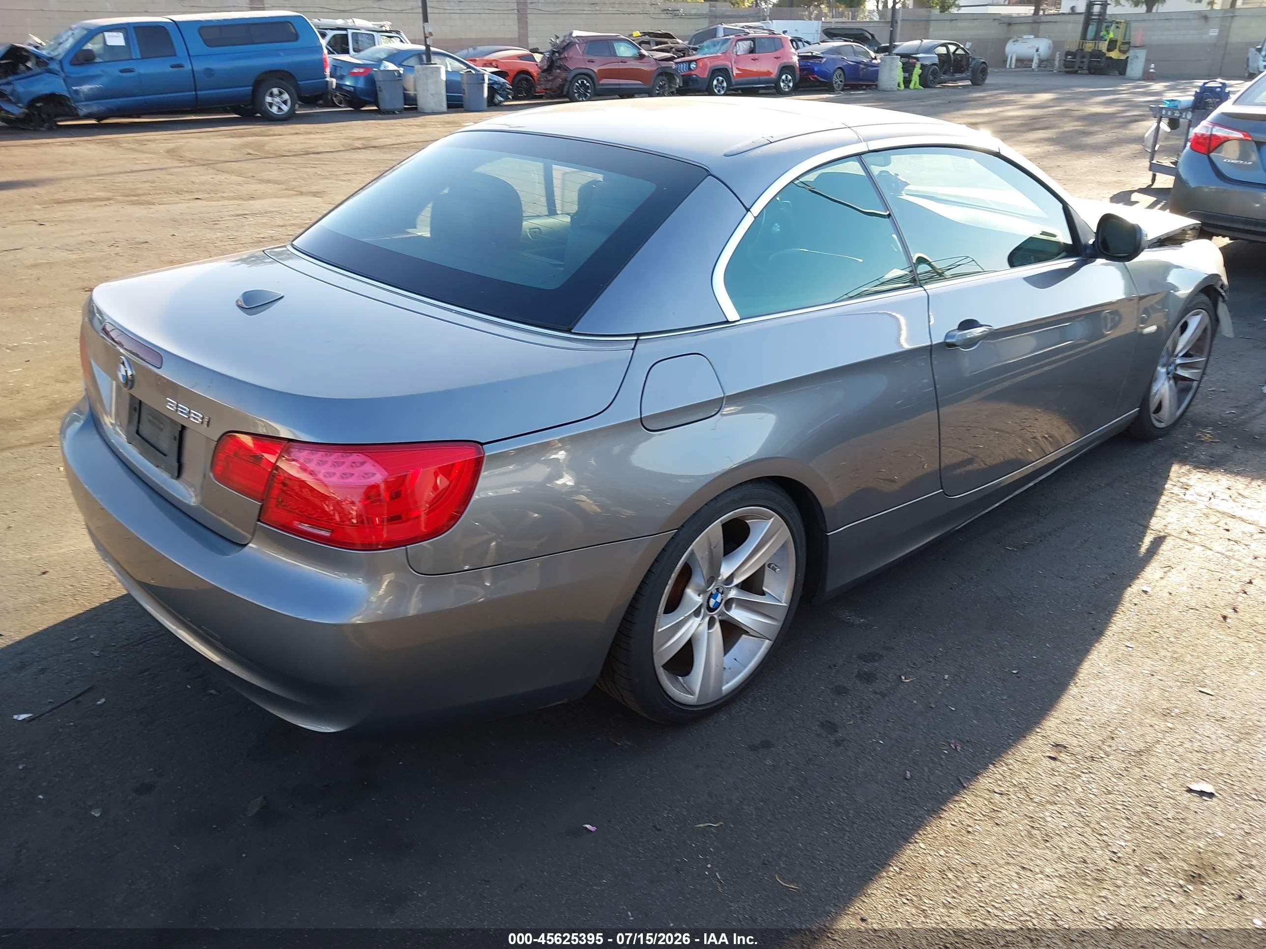 2011 Bmw 328i   Gray vin: WBADW7C58BE545236