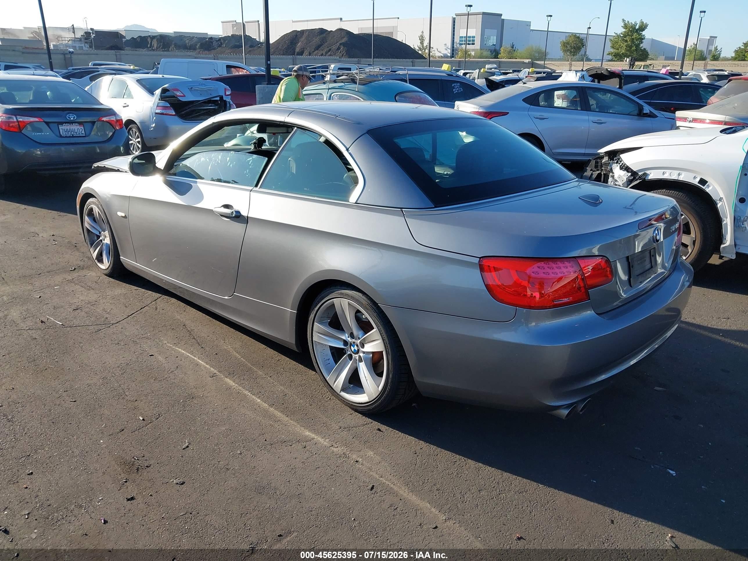 2011 Bmw 328i   Gray vin: WBADW7C58BE545236
