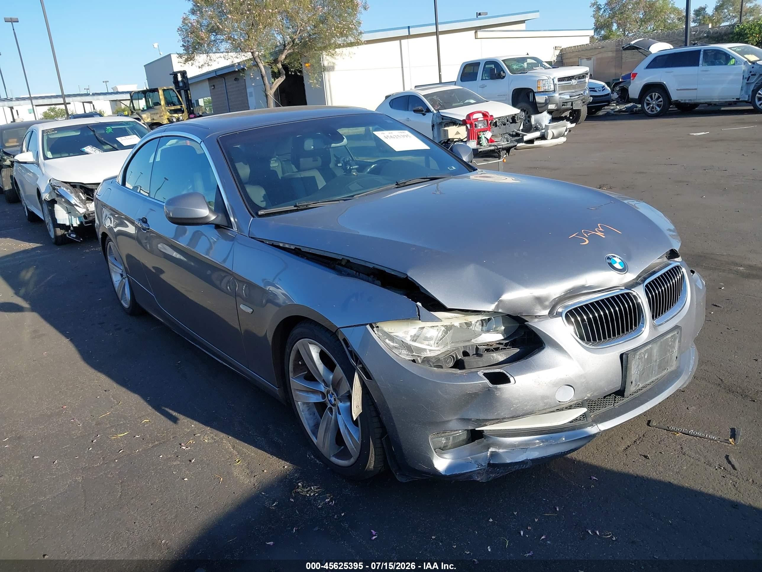 2011 Bmw 328i   Gray vin: WBADW7C58BE545236