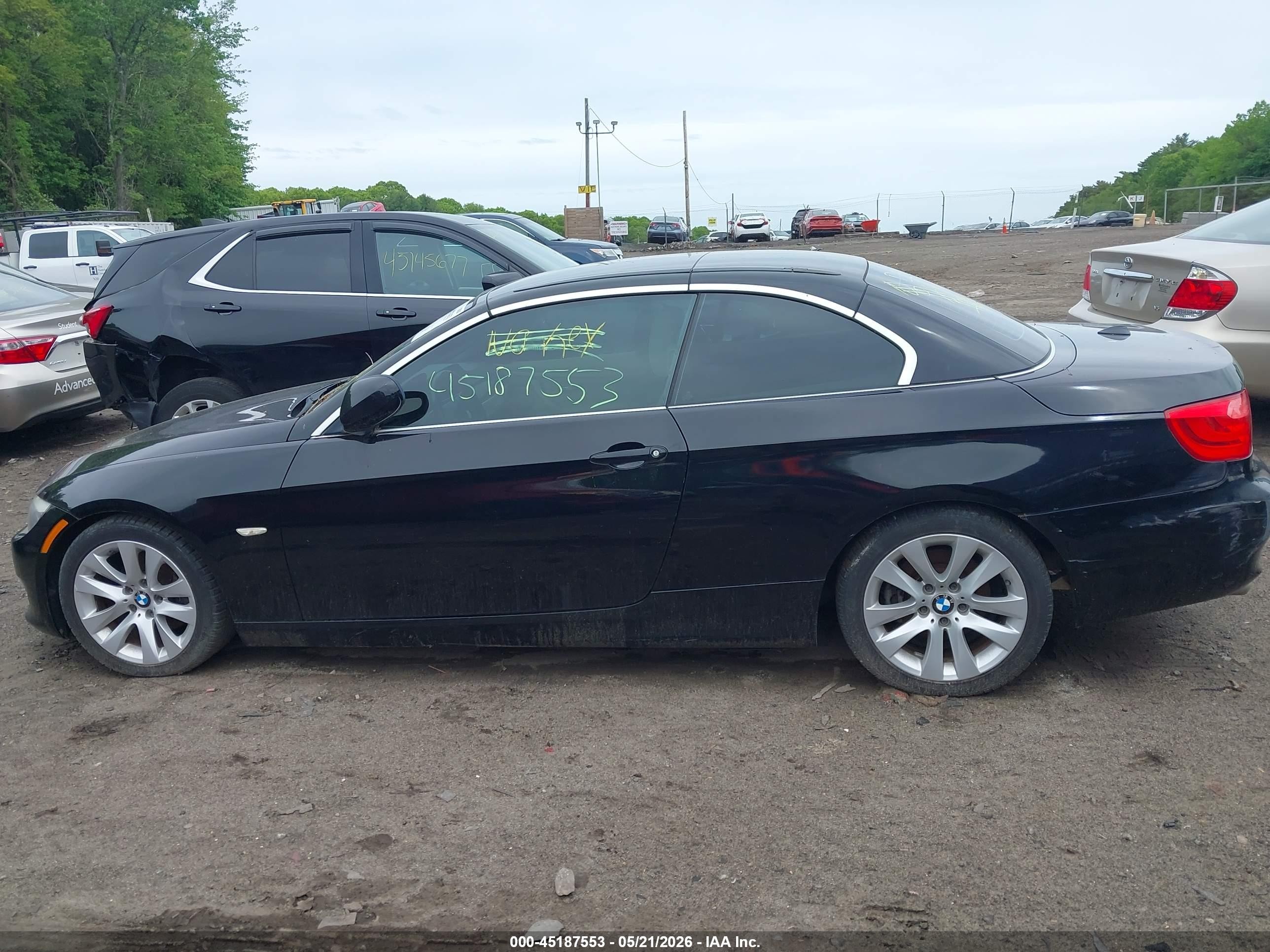 2011 Bmw 328i   Black vin: WBADW7C58BE545625