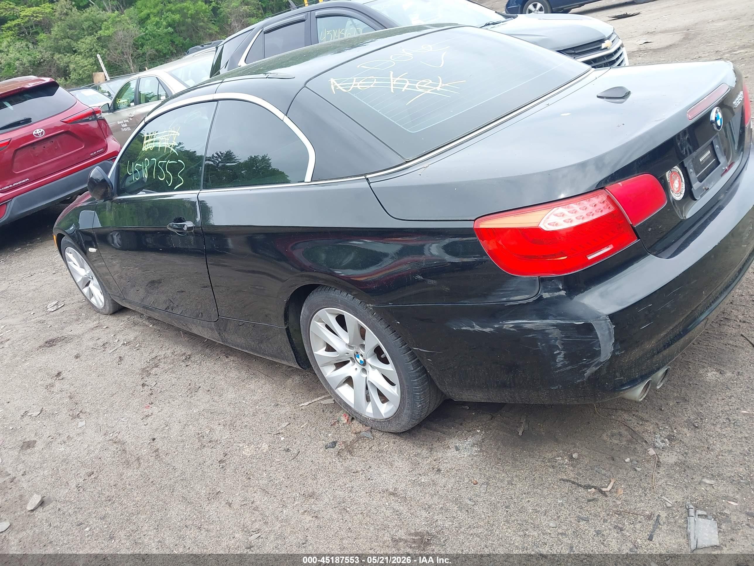 2011 Bmw 328i   Black vin: WBADW7C58BE545625