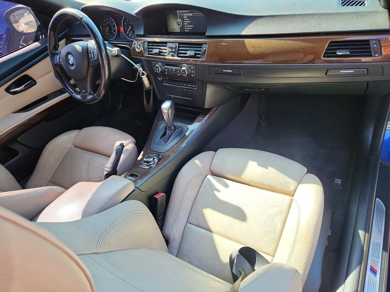 2012 Bmw 328 I Sulev Blue vin: WBADW7C58CE730677