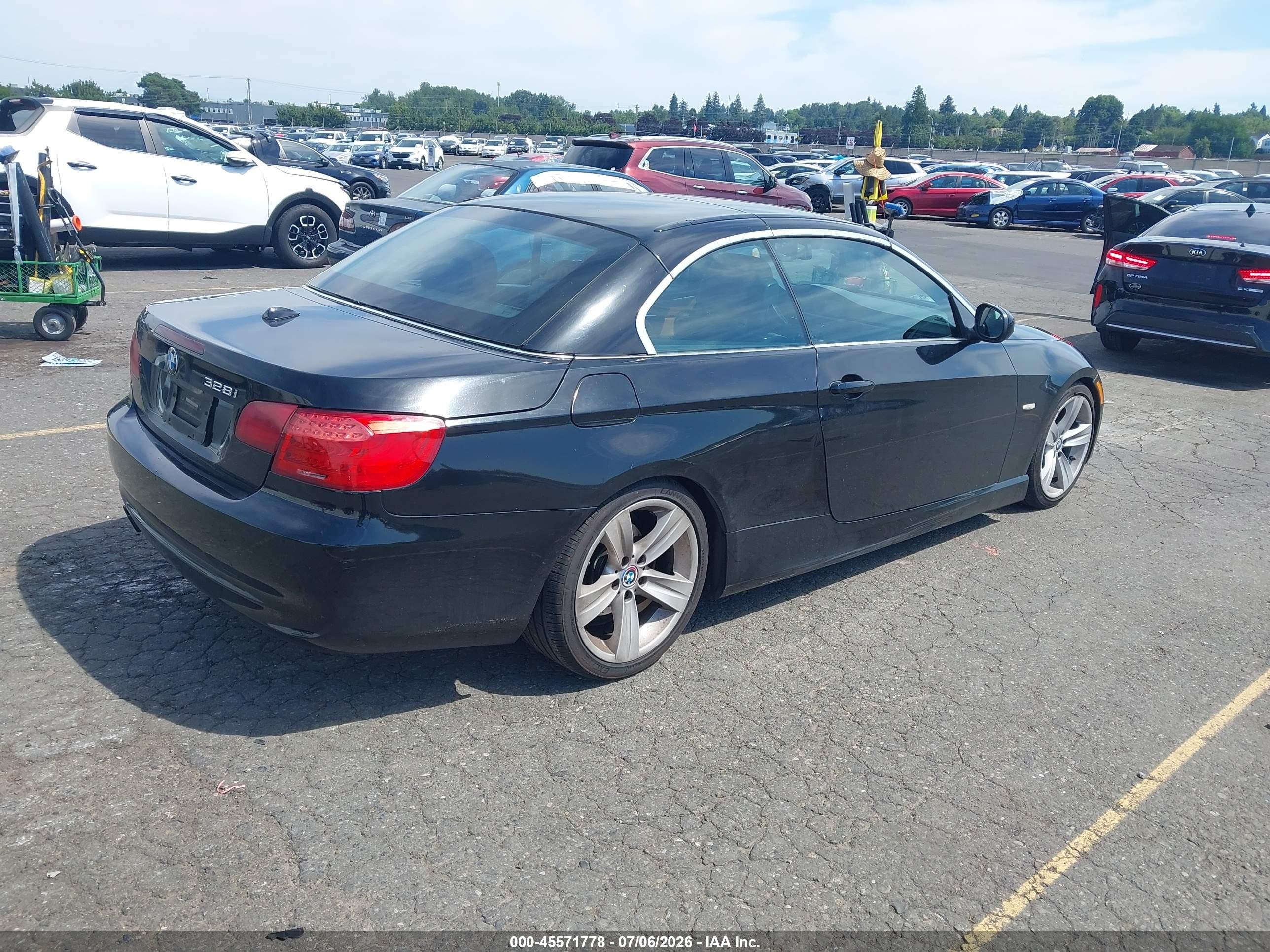 2011 Bmw 328i   Black vin: WBADW7C59BE543852