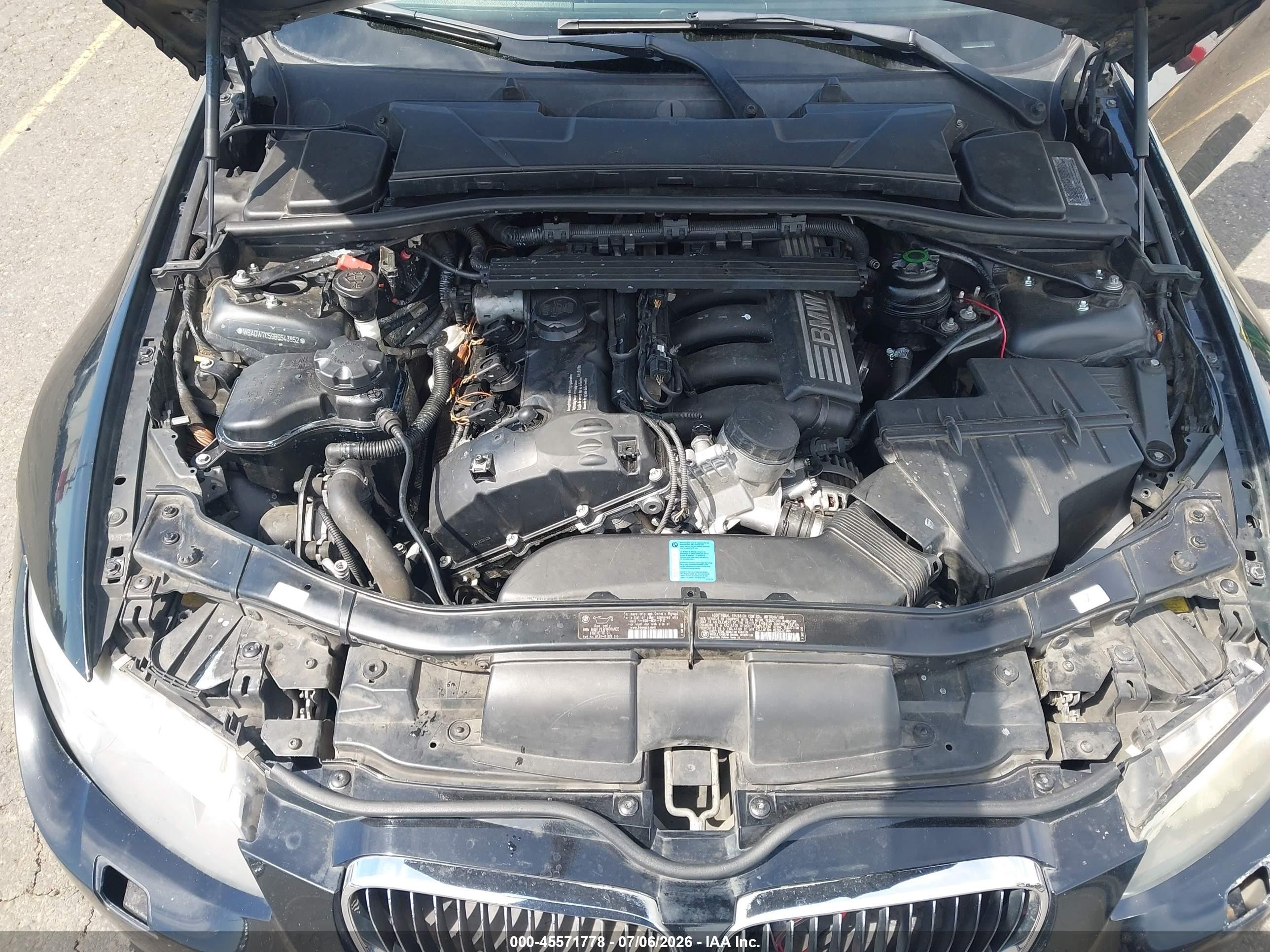 2011 Bmw 328i   Black vin: WBADW7C59BE543852