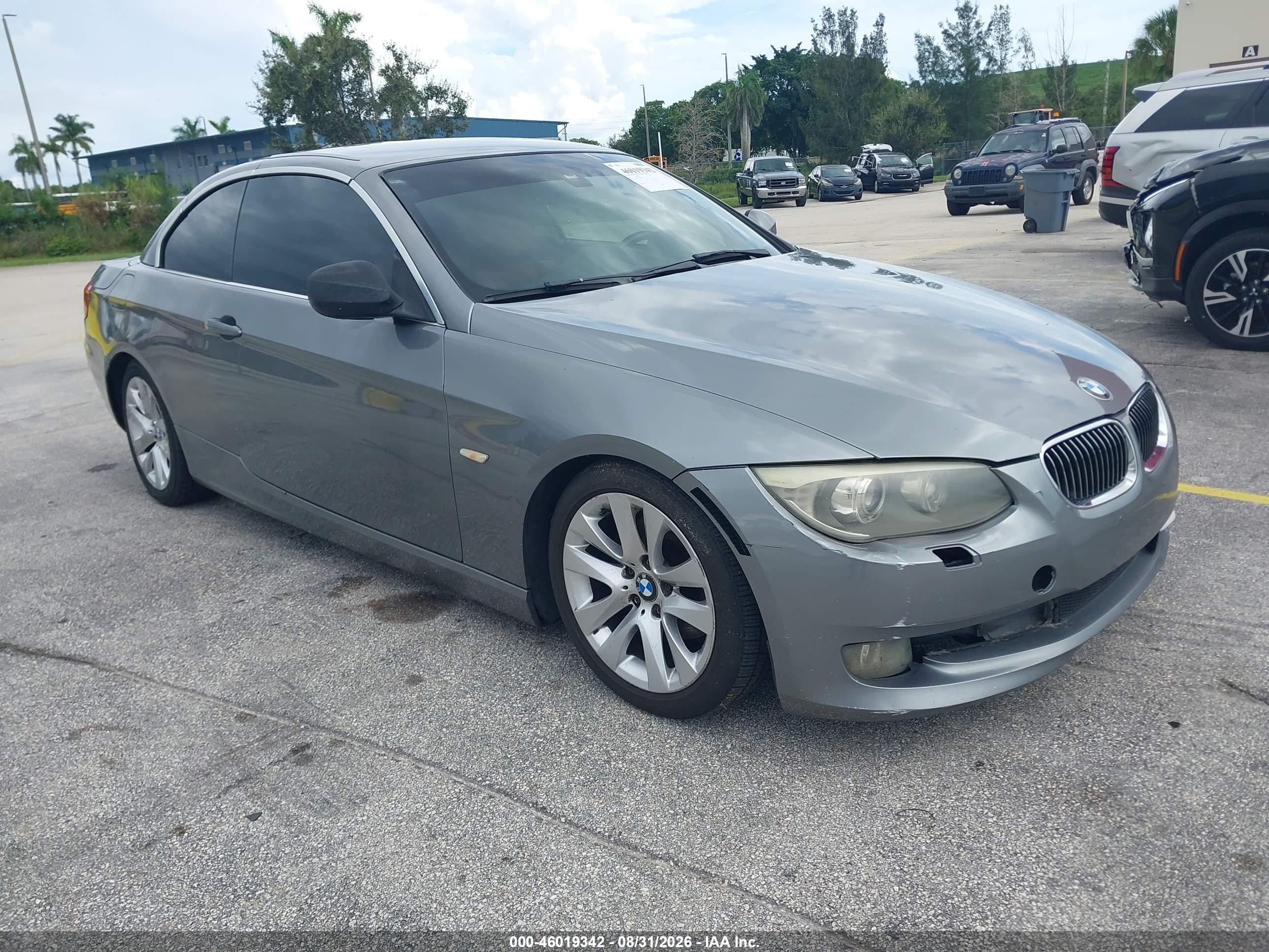 2011 Bmw 328i   Gray vin: WBADW7C59BE727625