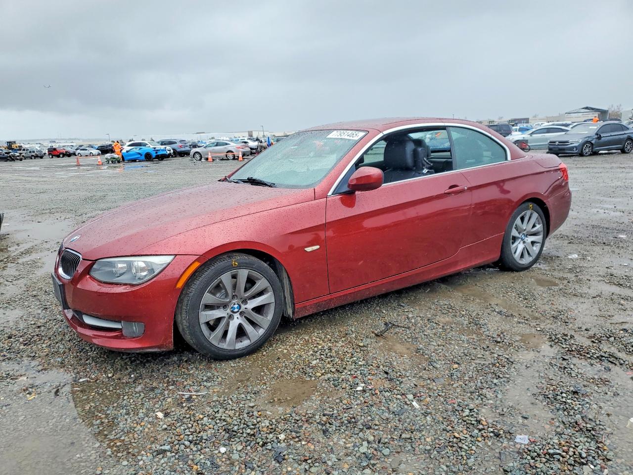 2012 Bmw Motorrad 328 I Sulev Burgundy vin: WBADW7C59CE729862