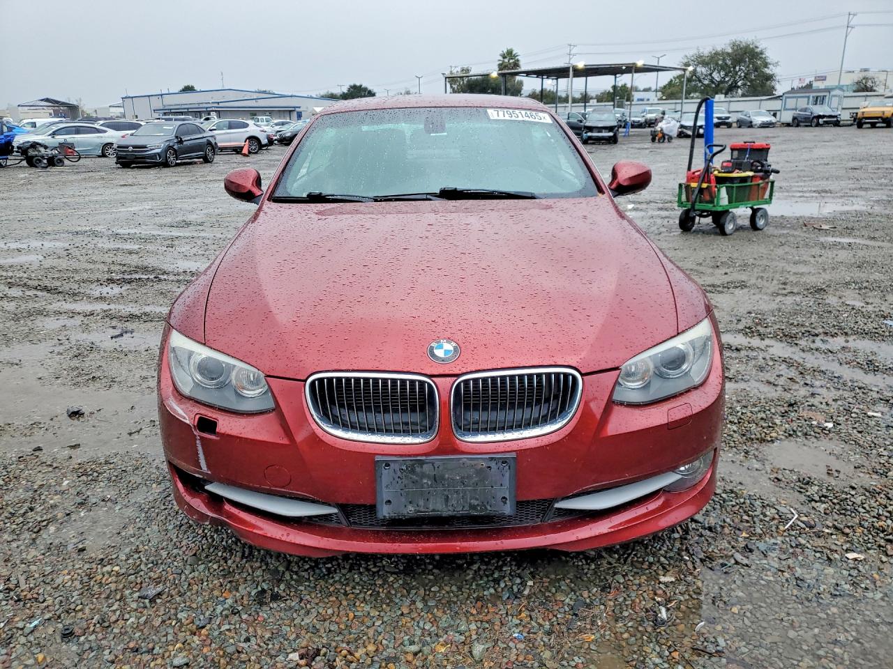 2012 Bmw Motorrad 328 I Sulev Burgundy vin: WBADW7C59CE729862