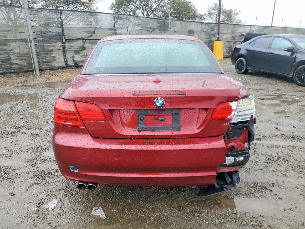 2012 Bmw Motorrad 328 I Sulev Burgundy vin: WBADW7C59CE729862