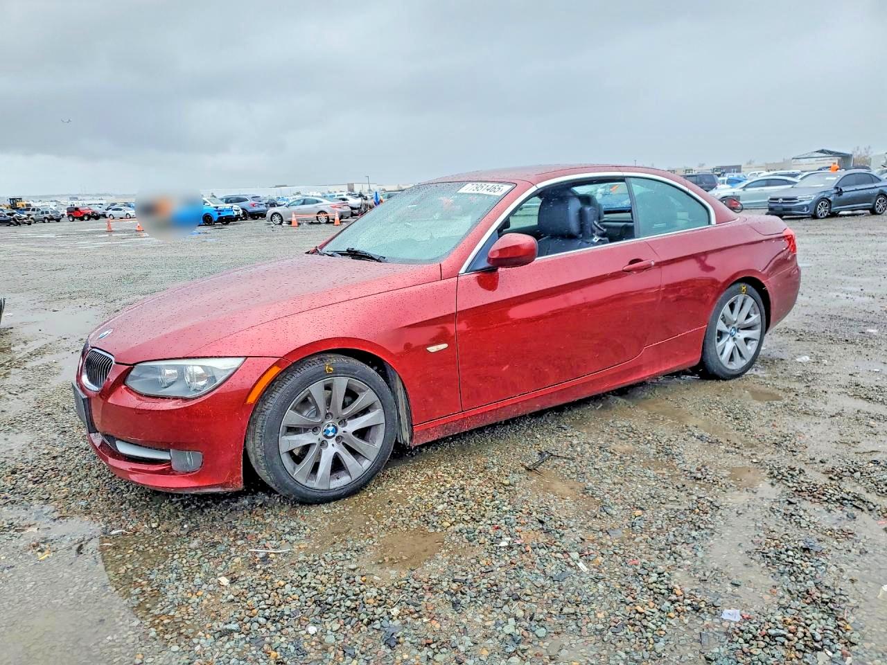 2012 Bmw Motorrad 328 I Sulev Burgundy vin: WBADW7C59CE729862