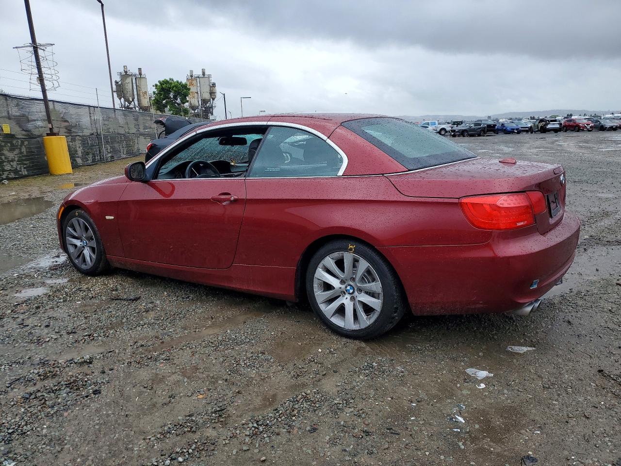 2012 Bmw Motorrad 328 I Sulev Burgundy vin: WBADW7C59CE729862