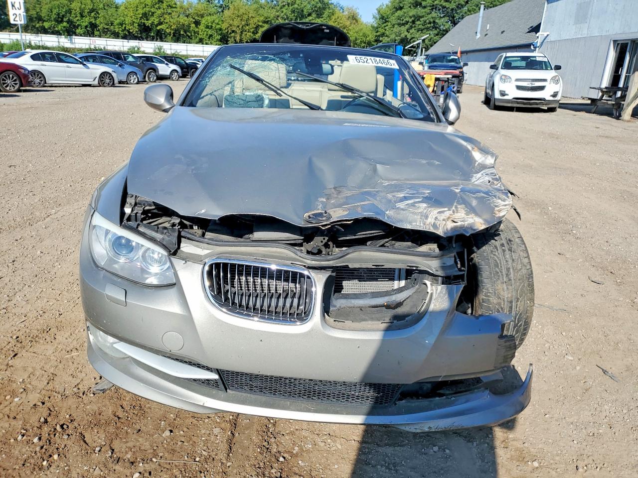 2011 Bmw 328 I Sulev Beige vin: WBADW7C5XBE542631