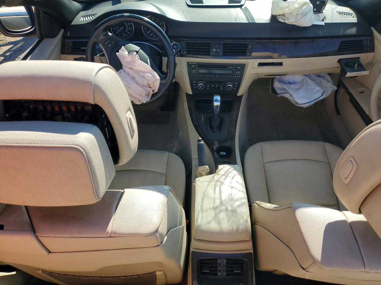 2011 Bmw 328 I Sulev Beige vin: WBADW7C5XBE542631