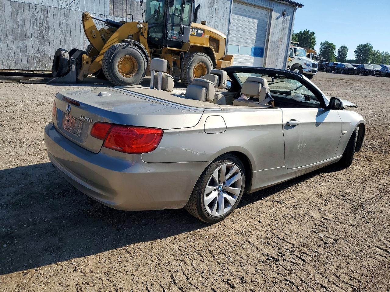 2011 Bmw 328 I Sulev Beige vin: WBADW7C5XBE542631