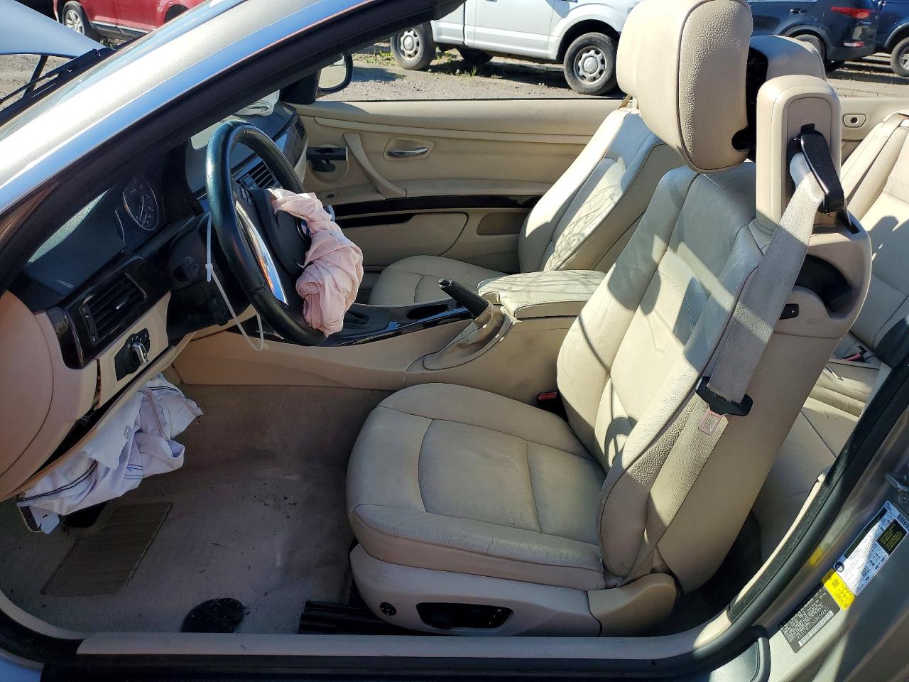 2011 Bmw 328 I Sulev Beige vin: WBADW7C5XBE542631