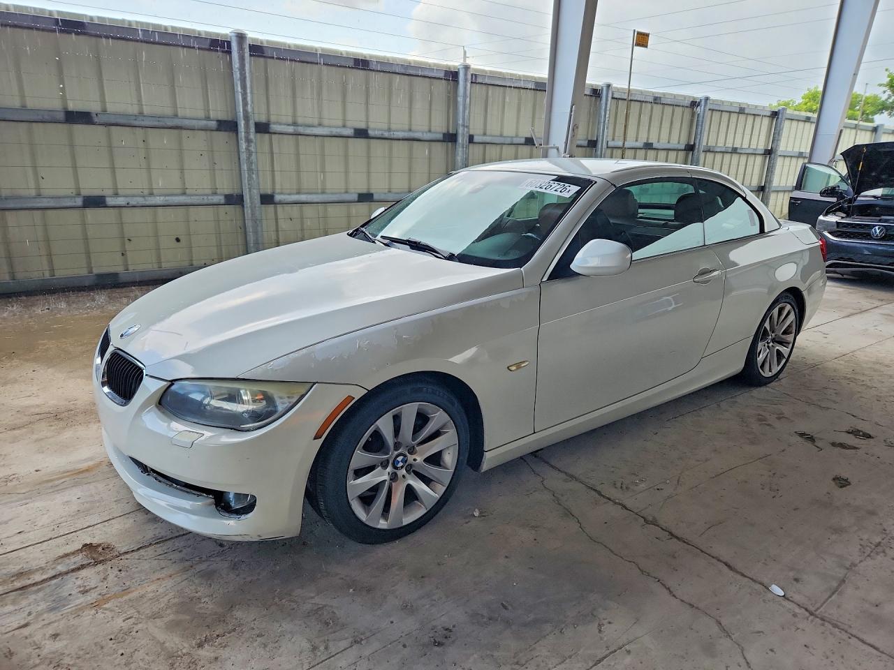 2012 Bmw 328 I Sulev White vin: WBADW7C5XCE730048