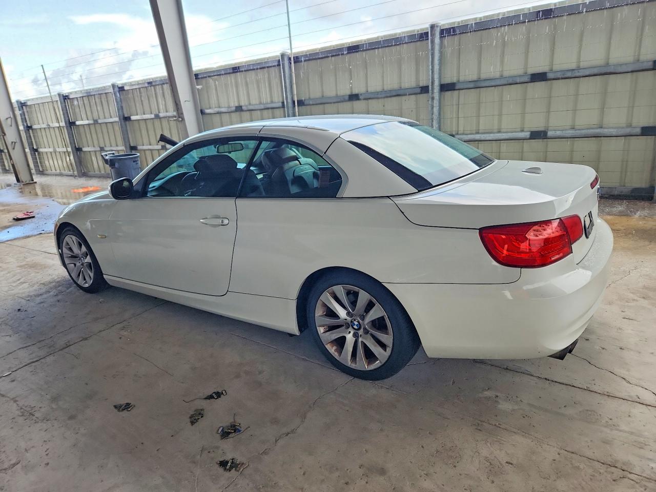 2012 Bmw 328 I Sulev White vin: WBADW7C5XCE730048