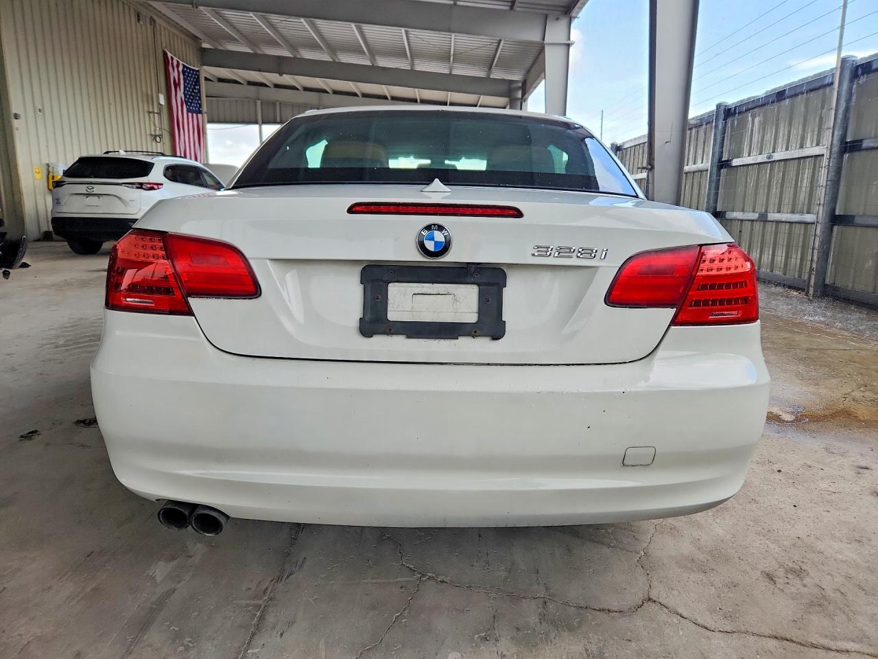 2012 Bmw 328 I Sulev White vin: WBADW7C5XCE730048