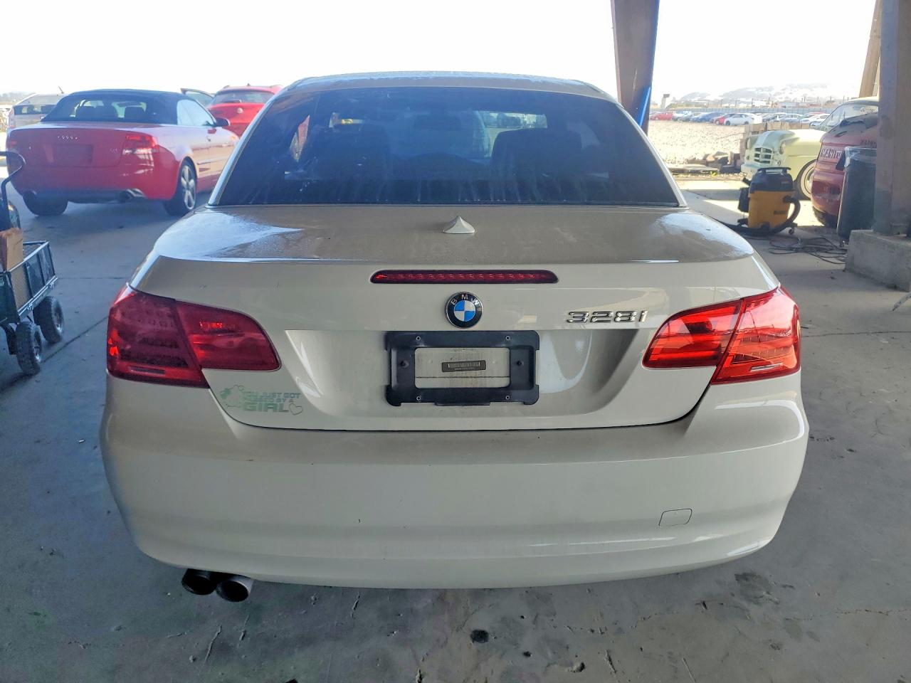 2013 Bmw 328 I Sulev White vin: WBADW7C5XDE731802