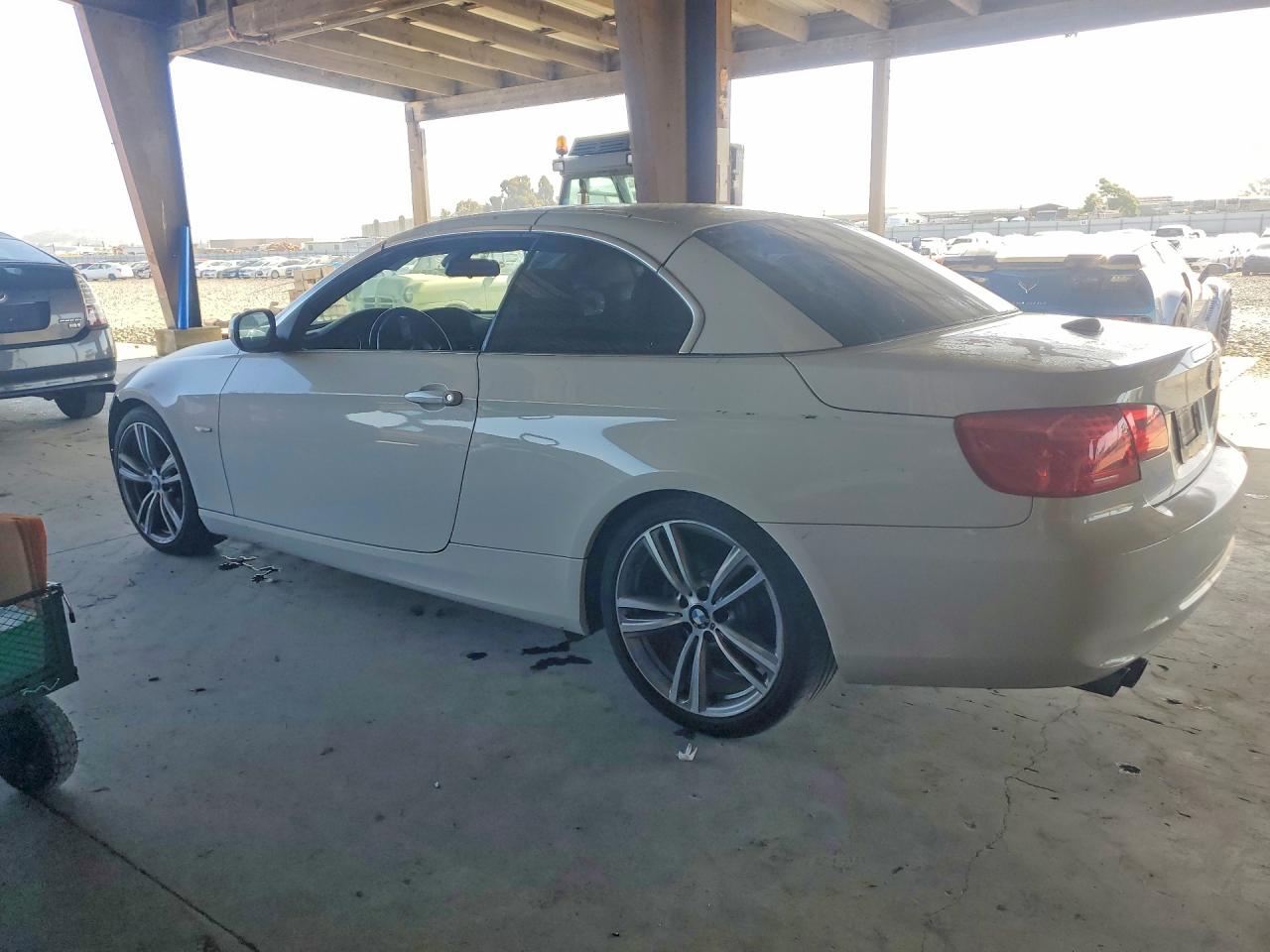 2013 Bmw 328 I Sulev White vin: WBADW7C5XDE731802