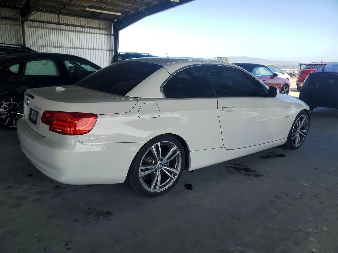 2013 Bmw 328 I Sulev White vin: WBADW7C5XDE731802
