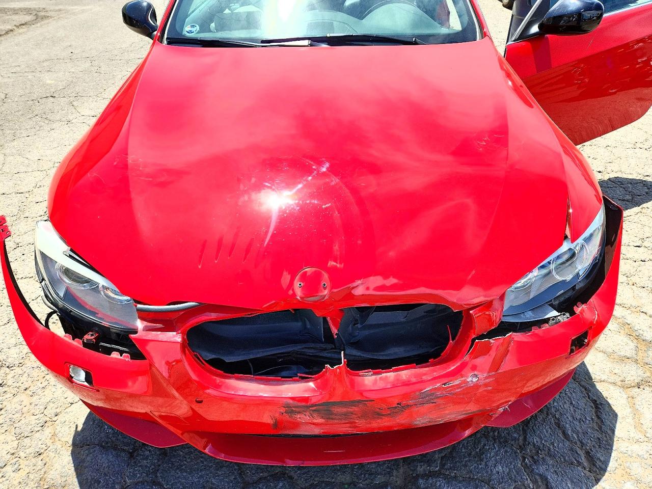 2013 Bmw 335 I Sulev Red vin: WBADX1C50DJ128732
