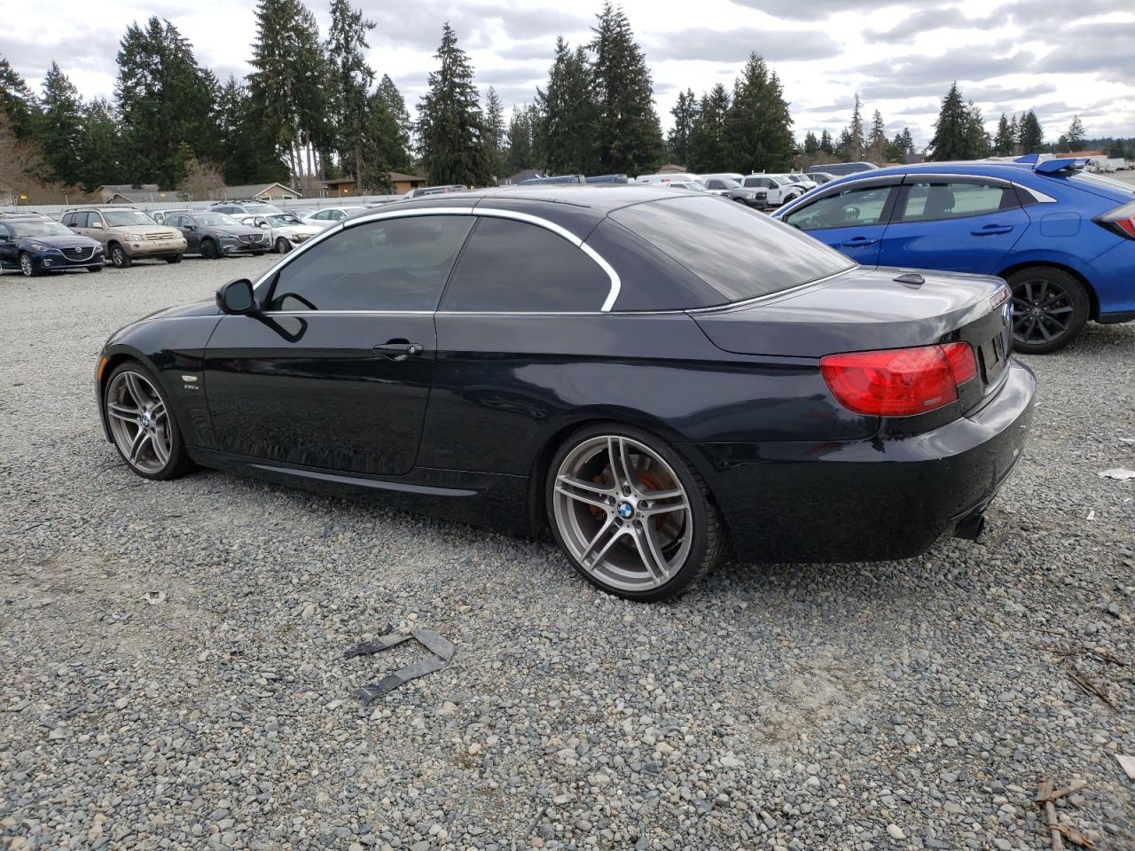 2013 Bmw 335 I Sulev Black vin: WBADX1C51DJ128979