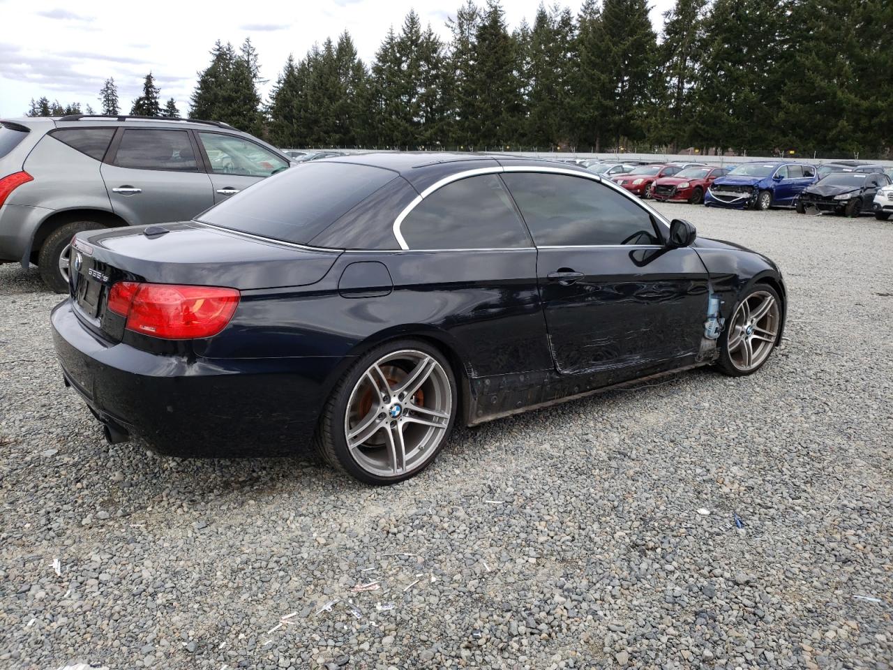 2013 Bmw 335 I Sulev Black vin: WBADX1C51DJ128979