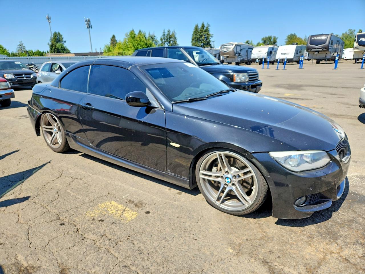 2013 Bmw 335 I Sulev Black vin: WBADX1C51DJ128979